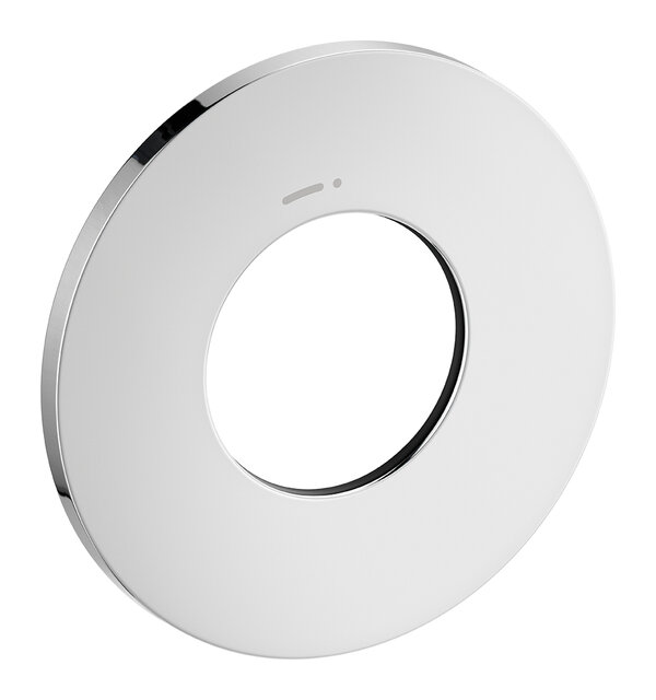 Rosette Ø90 for concealed stop cock flow