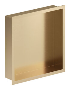 Zen Built-In Shower Shelf (Brushed Bronze PVD)