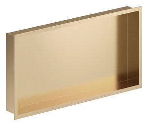 Zen Built-in shower shelf (Brushed Bronze PVD)