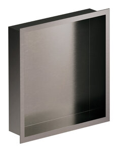 Zen Built-In Shower Shelf (Graphite Grey PVD)