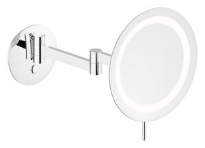 Zen Lustro do makijażu z oświetleniem LED (Chrom)