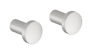 Zen Crochet porte-serviette (2 pièces) (Acier)