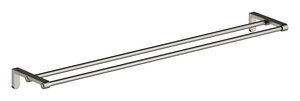 Zen Barre porte-serviette, double, 800 mm (Graphite)