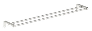 Zen Barre porte-serviette, double, 800 mm (Acier)