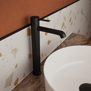 Iris Basin Mixer - Large (Matt black)