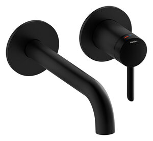 Iris Iris Exposed kit for built in Basin Mixer Box (180 mm) (Matt black)