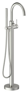 Iris Freestanding bath mixer (Steel)