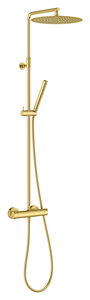 Iris Shower System (Brushed Brass)