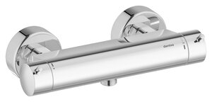 Iris Thermostatic Shower Mixer (Chrome)