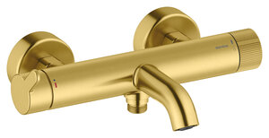 Silhouet Wall bath/shower (Brushed Brass)