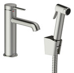 Basin Mixer with sidespray