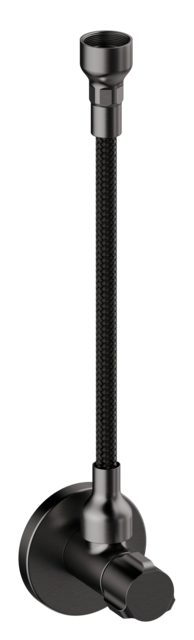 Hoekstopkraan met slang