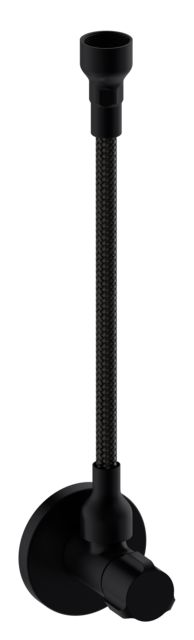 Hoekstopkraan met slang