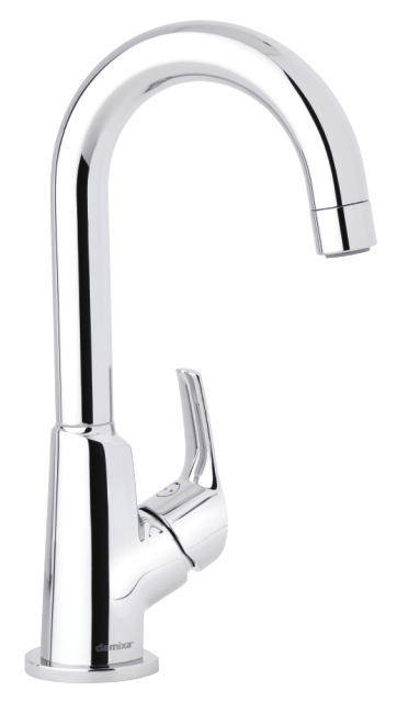 Damixa One-grip basin mixer in chrome
