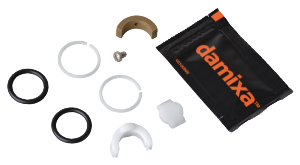  O-rings & swivel limitation (Chrome)