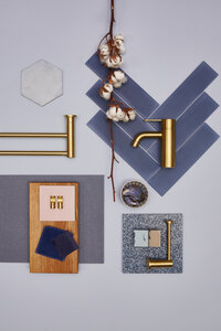  Towel Rail 500 mm (Brushed Brass)