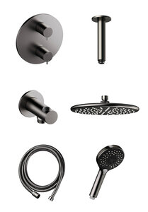 Silhouet Silhouet HS 2 - Système de douche thermostatique intégré (Graphite)