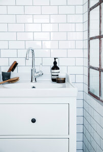 Tradition Mitigeur lavabo avec vidage clic (Chromé)