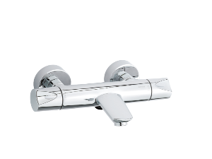 Clover Green Thermostatic Bath/Shower Mixer (Chrome)