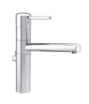 Damixa Merkur one-grip kitchen mixer in chrome