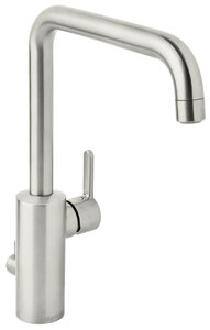 Silhouet Kitchen Mixer with Dishwasher Shut off valve (Steel)