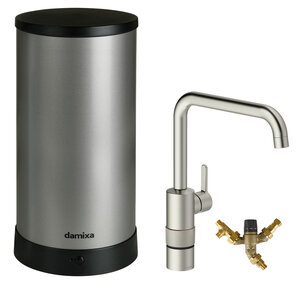 Silhouet Instant 7 Combi kokendwaterkraan (Staal PVD)