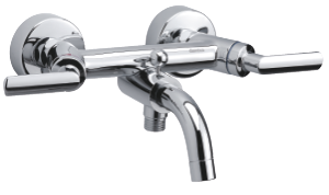 Wannenfüll- u. Brausearmatur chrom (Abgesetzt
)