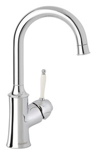 Tradition Mitigeur lavabo avec vidage clic (Chromé)