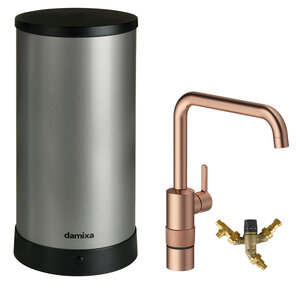 Instant 7 Kombi Kochend-Wasserhahn kupfer gebürstet