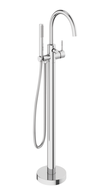 Freestanding bath mixer