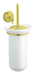 Tradition Toilet Brush and Holder (Polished Brass)