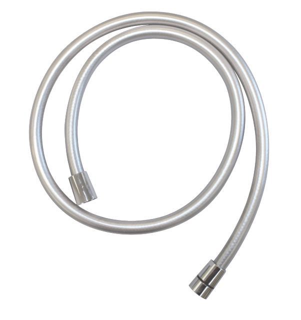 Easyflex Kunststoffschlauch in Silberoptik 1750 mm