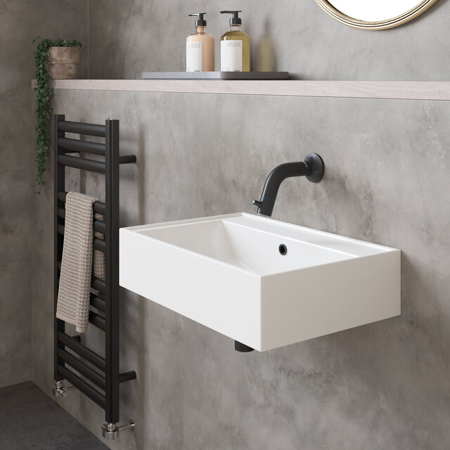 Pillar tap - wall mounted