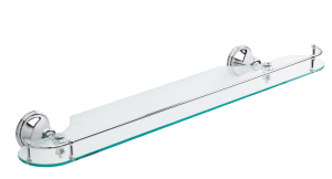 Tradition Glass Shelf (Chrome)