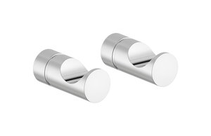  Handdukskrok (2-pack) (Krom)