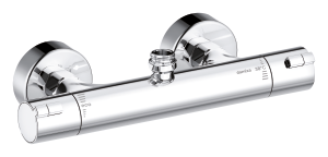Space Thermixa Zero Thermostatic Shower Mixer (Chrome)