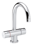 Damixa Titan 2-grip danish designed basin mixer in chrome.