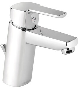 Pine Medium Basin Mixer with pop up waste (Chrome)