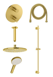  Silhouet SR2 - concealed shower system (Brushed Brass)