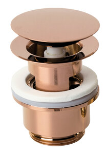 Pop Up Waste with click-function (Polished Copper)