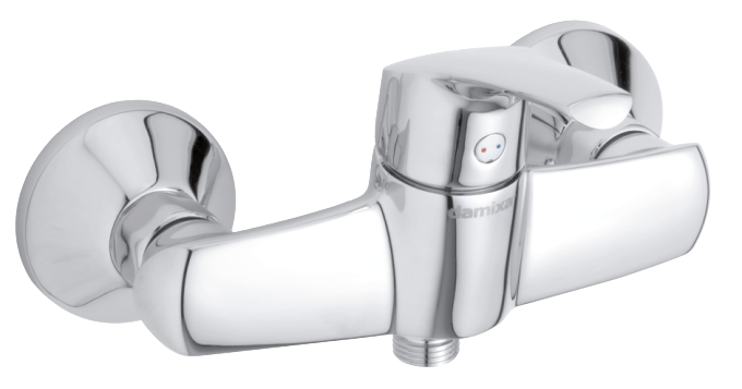 Classic Danish designed Rowan shower mixer
