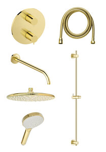  Silhouet SR1 - concealed shower system (Polished Brass)