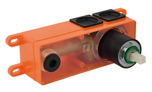 Skrzynka podtynkowa baterii umywalkowej matowa czerń  (Wycofany)