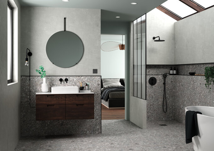 HS 1 - Système de douche thermostatique intégré