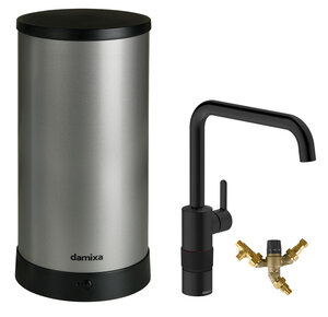 Silhouet Instant 7 Combi Robinet d'eau bouillante (Noir mat)