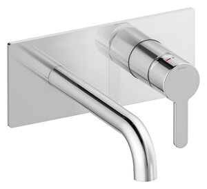 Silhouet TVÄTT FÖR INBYGGNAD (180 mm) (Krom)