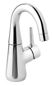 Bell Basin Mixer with pop up waste (Chrome)