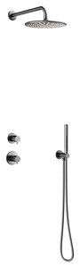 Silhouet Silhouet DS 1 Podtynkowy termostatyczny zestaw prysznicowy (Szczotkowany grafit)
