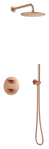 Merkur Osier HS 1 - concealed shower system (Brushed Copper)