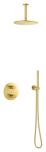 Merkur Osier HS 2 - concealed shower system (Brushed Brass)